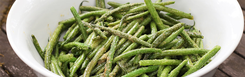 5 Minute Garlic Green Beans