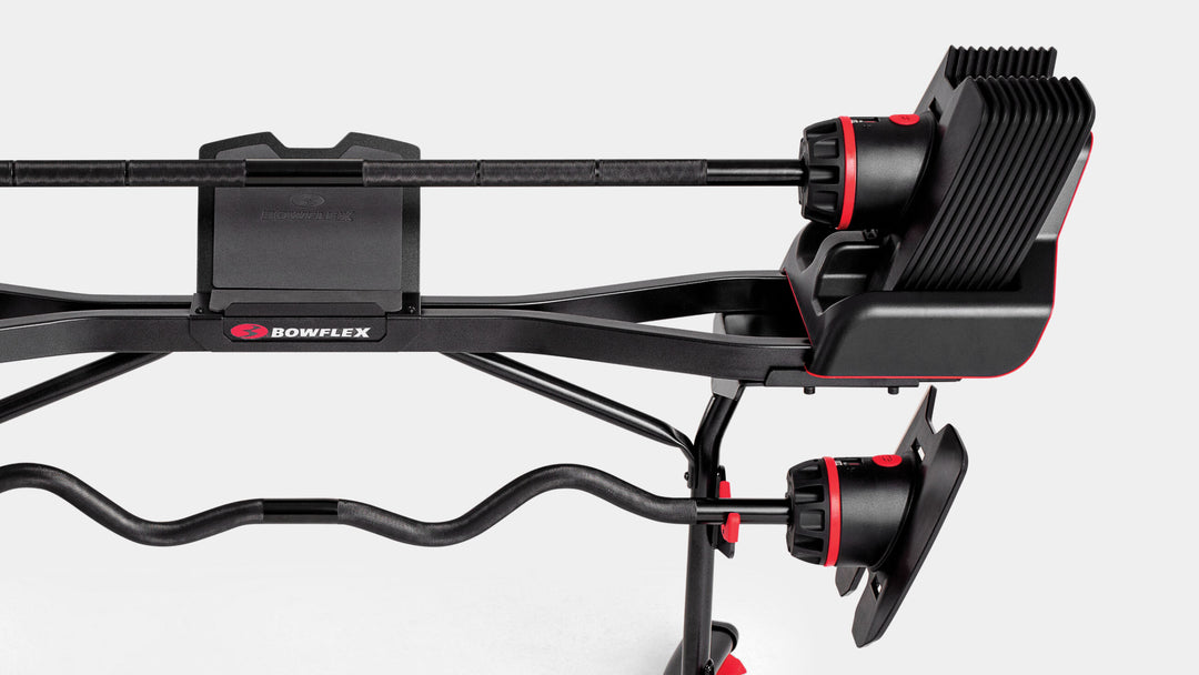 BowFlex SelectTech 2080 Barbell with Curlbar Stand
