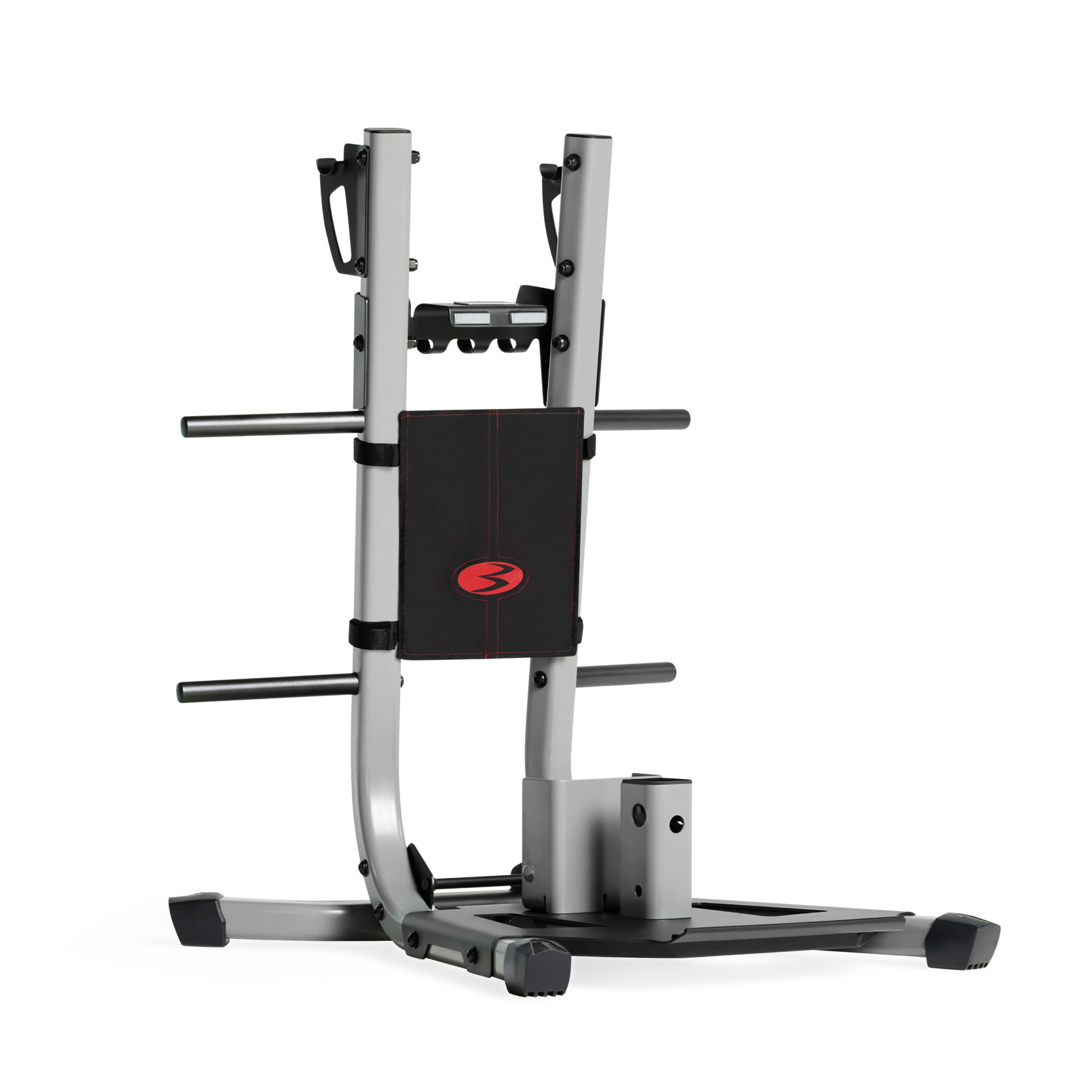 BowFlex Revolution Accessory Rack on white background.
