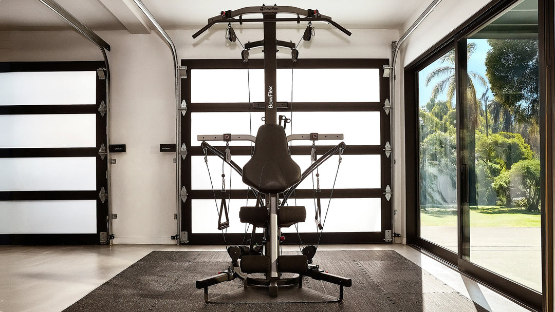 The BowFlex Xtreme 2 SE in a home gym.
