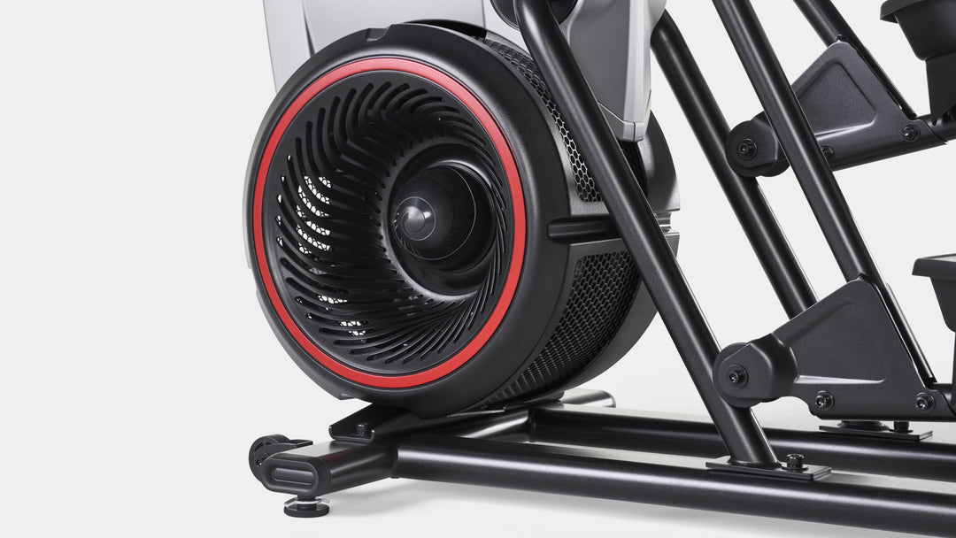 BowFlex Max Trainer M6 fan detail.