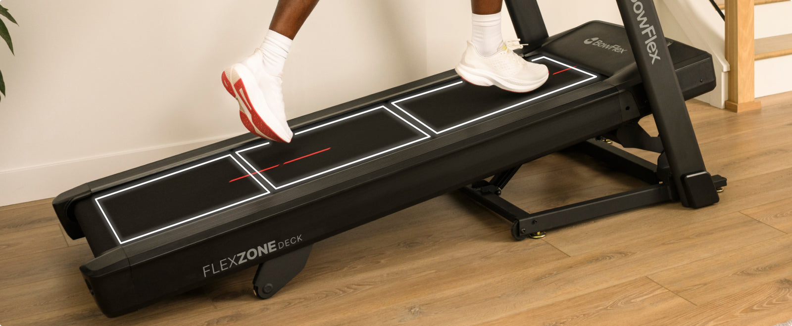 Flex Zone™ deck cushioning