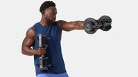 BowFlex Results Series 1090 SelectTech Dumbbells - Shoulder Exercise--thumbnail