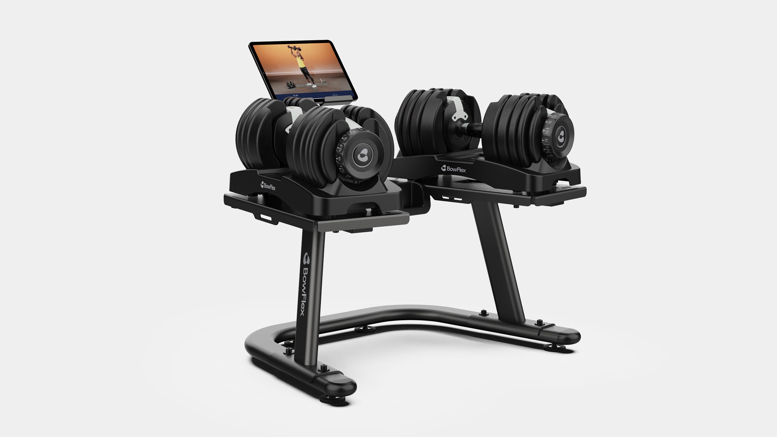 BowFlex SelectTech Adjustable Dumbbell Stand - Filled - default view