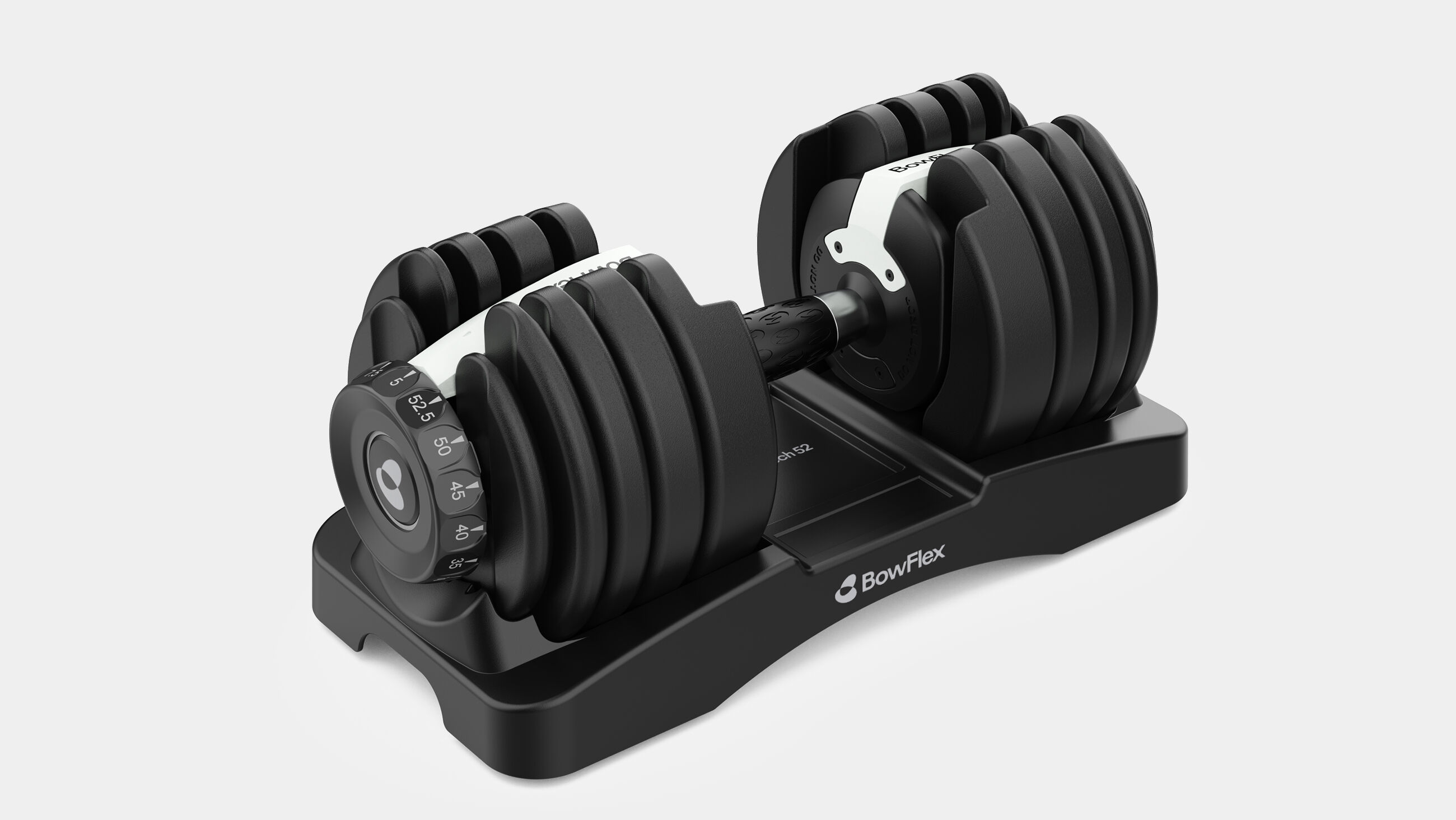 A single SelectTech Results Series 52 dumbbell - default view