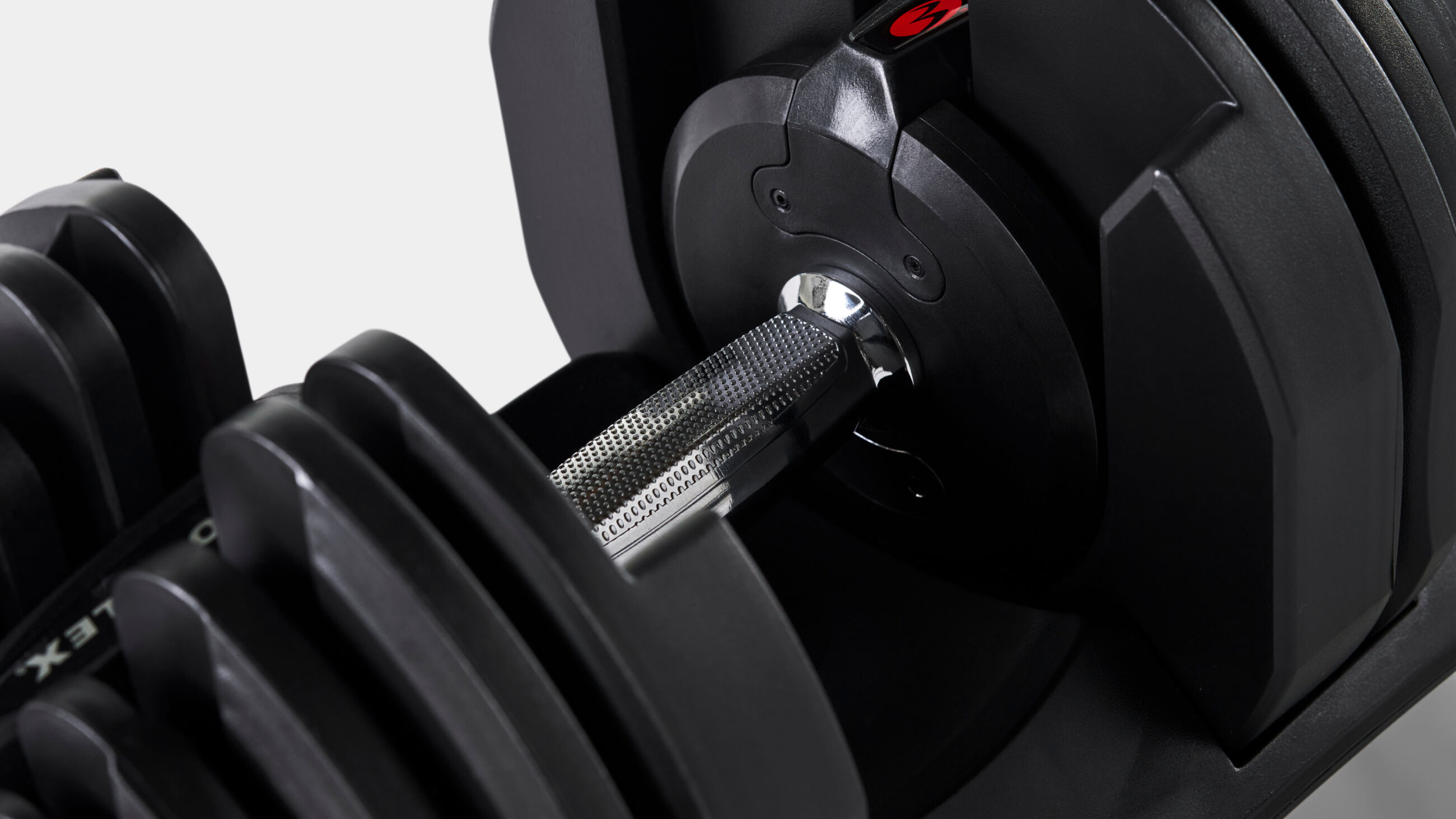 Close up view of 1090 dumbbell grip - default view