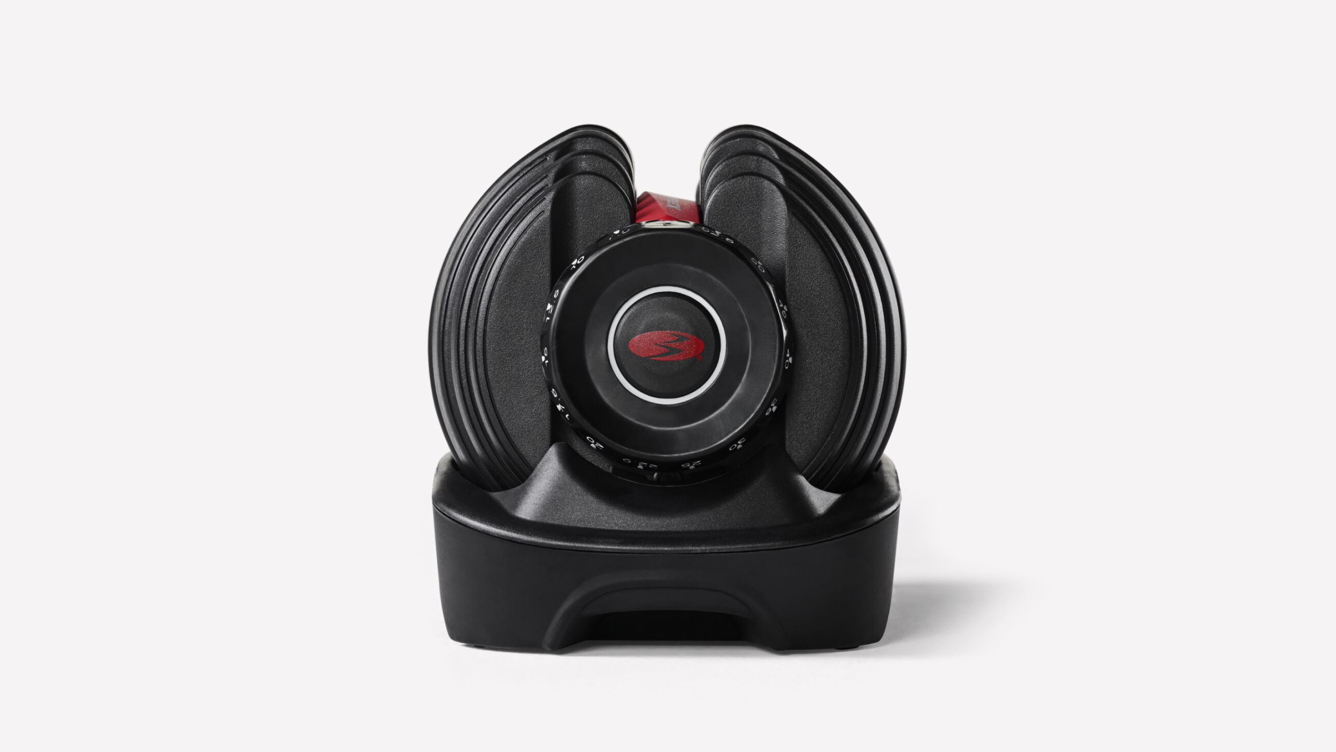 Front view of a single SelectTech 552 dumbbell - default view