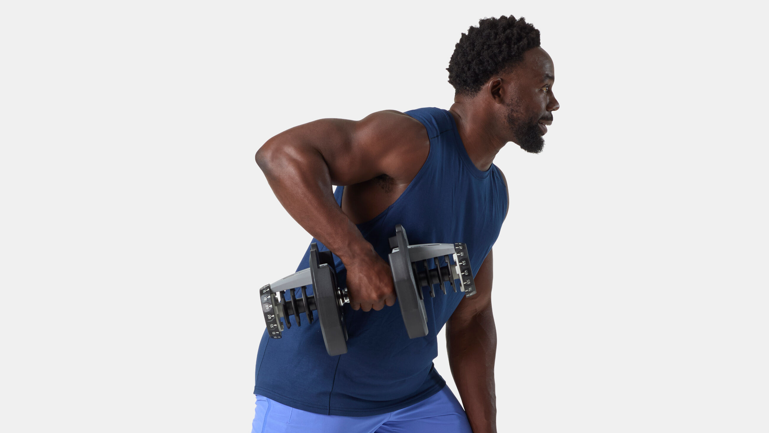 BowFlex Results Series 1090 SelectTech Dumbbells - Triceps Exercise - default view