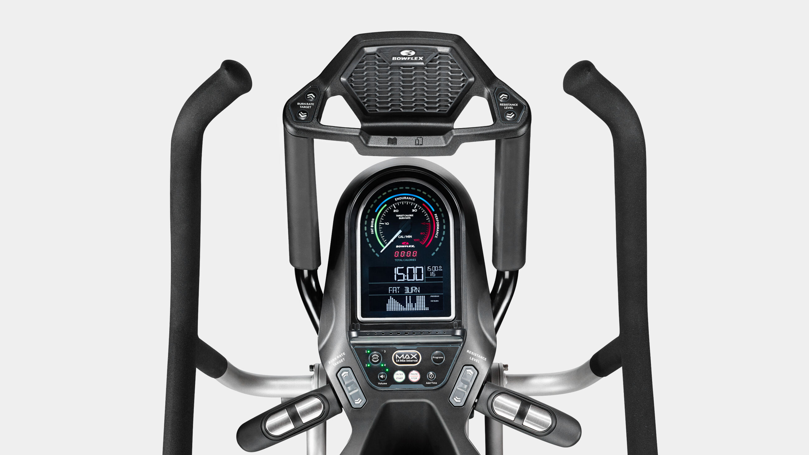 Max Trainer M7 Console - default view