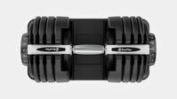 Top view of a single Results Series 90 dumbbell--thumbnail