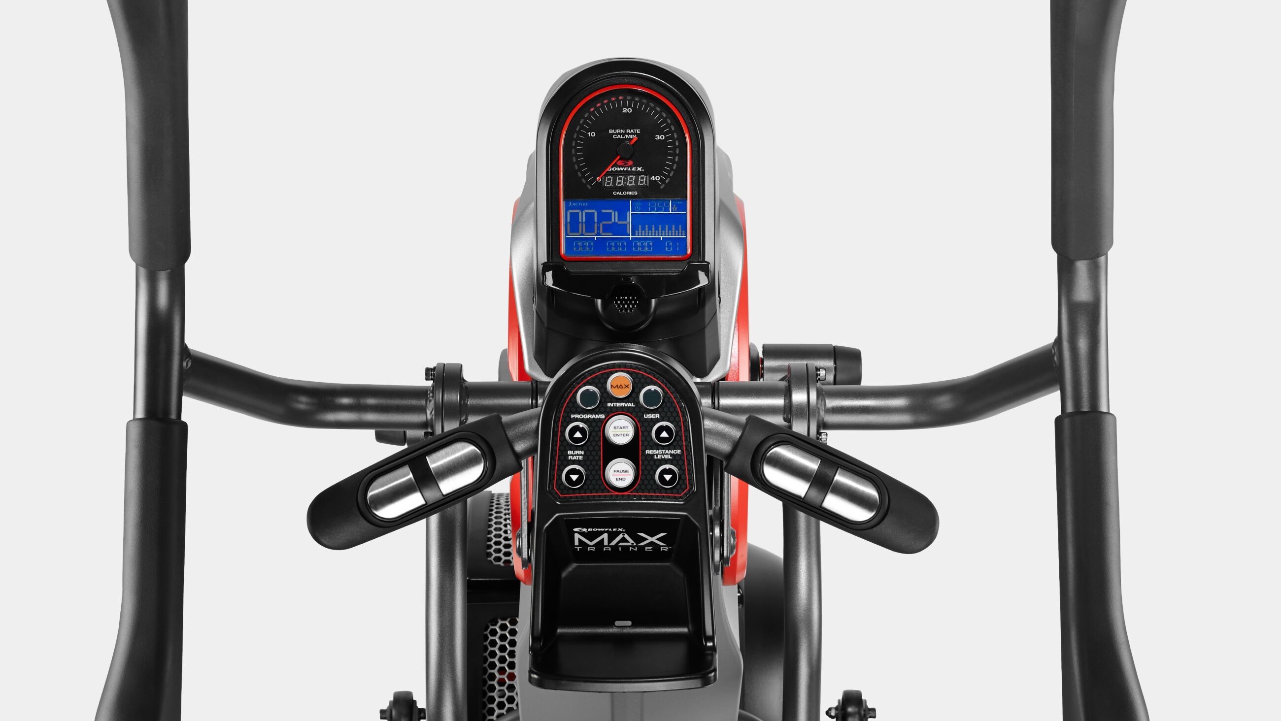 Max Trainer M5 Console - default view