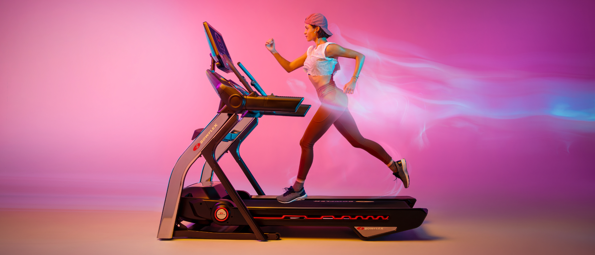 Woman running on Treadmill 22