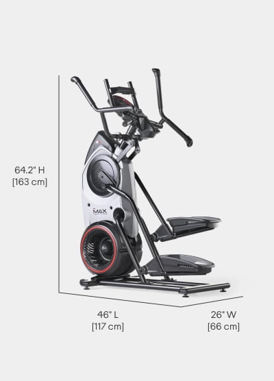 M6 Dimensions - Length 46 inches, Width 26 inches, Height 64.2 inches