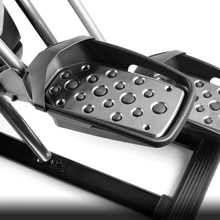 The M7 features sport performance, stainless steel racing pedals.