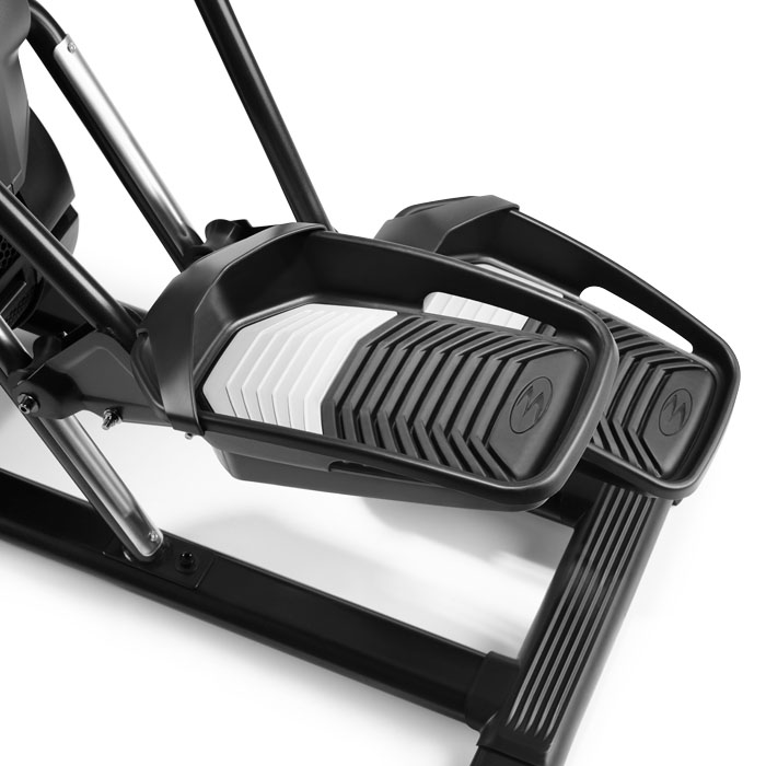 Closeup of the BowFlex Max Trainer M8 pedals.